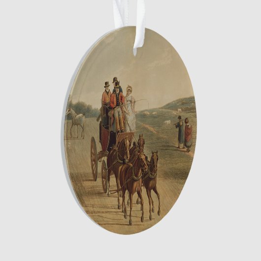 Post-Zug Ornament (Vorderseite)