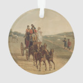 Post-Zug Ornament (Rückseite)