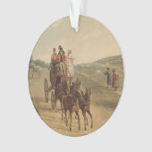 Post-Zug Ornament (Vorderseite)