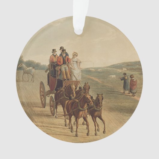 Post-Zug Ornament (Vorderseite)