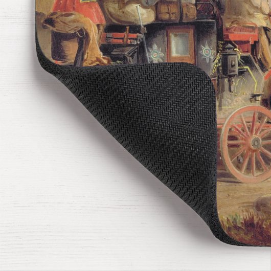 Post-Züge auf der Straße: Das "Quecksilber" Devonp Mousepad (Ecke)