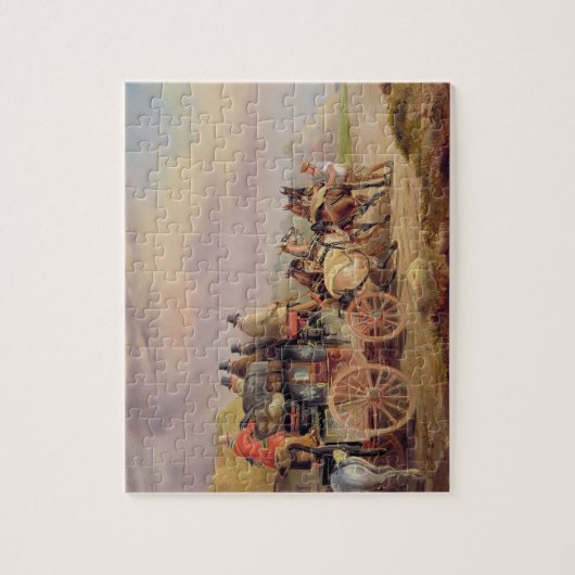 Post-Züge auf der Straße: Das "Quecksilber" Devonp Puzzle (Vertikal)