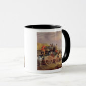 Post-Züge auf der Straße: Das "Quecksilber" Devonp Tasse (VorderseiteRechts)