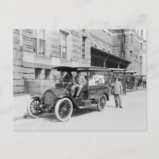 Postabteilung: Paketpost Postkarte