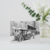 Postabteilung: Paketpost Postkarte (Stehend Vorderseite)