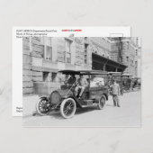 Postabteilung: Paketpost Postkarte (Vorne/Hinten)