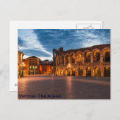 Postacard Arena von Verona Postkarte (Vorne/Hinten)