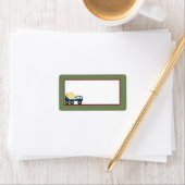 Postadresse der Bauzone Adressaufkleber (Insitu)