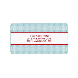 Postadressen für Weihnachtskarten Adressaufkleber