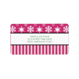 Postadressen für Weihnachtskarten Adressaufkleber