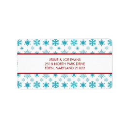 Postadressen für Weihnachtskarten Adressaufkleber