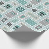 Postage-Briefmarke Babyartikel Geschenkpapier (Ecke)