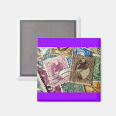 Postage Briefmarke Lucy Magnet (Vorderseite/Rückseite)