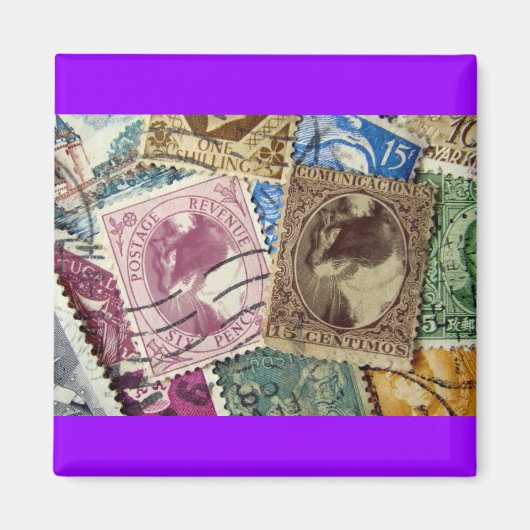 Postage Briefmarke Lucy Magnet (Vorne)