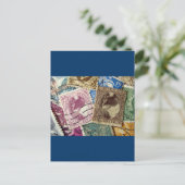 Postage Briefmarke Lucy Postkarte (Stehend Vorderseite)