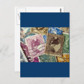 Postage Briefmarke Lucy Postkarte (Vorne/Hinten)