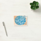 Postage Briefmarke mit einer Taube Post-it Klebezettel (Büro)