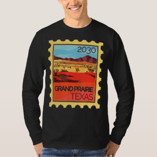 Postage Briefmarke mit Wüstenlandschaft Grand Prai T-Shirt