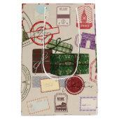 Postage christmas mittlere geschenktüte (Rückseite)