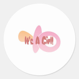 Postage Runder Aufkleber