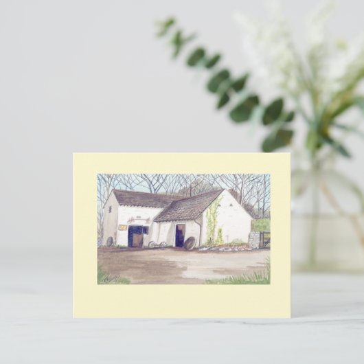 Postakard der Mühle pontllanfraith Postkarte (Stehend Vorderseite)