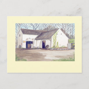 Postakard der Mühle pontllanfraith Postkarte