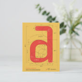 Postal Áurea Postkarte (Stehend Vorderseite)