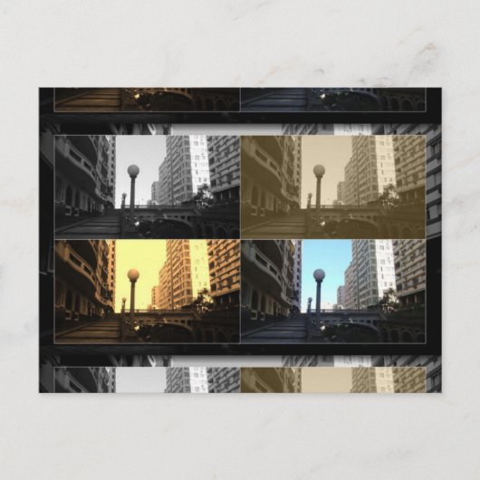 Postal de Festas de Fim de Ano Porto Alegre - RS Postkarte (Vorderseite)