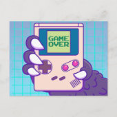 Postal de Game over Godzilla Postkarte (Vorderseite)