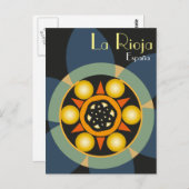 Postal de La Rioja, España Postkarte (Vorne/Hinten)