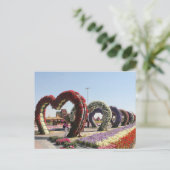 Postal Dubai Miracle Garden Postkarte (Stehend Vorderseite)