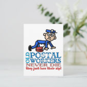 Postal Epitaph Postkarte (Stehend Vorderseite)