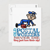 Postal Epitaph Postkarte (Vorne/Hinten)