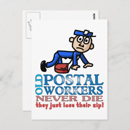 Postal Epitaph Postkarte (Vorne/Hinten)