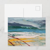 Postal Green Sea  Postkarte (Vorne/Hinten)