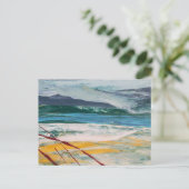 Postal Green Sea  Postkarte (Stehend Vorderseite)