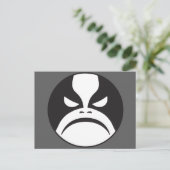 Postal Icono Metalizado negro Postkarte (Stehend Vorderseite)