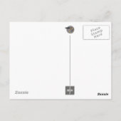 Postal - Jazz Dibujante Postkarte (Rückseite)