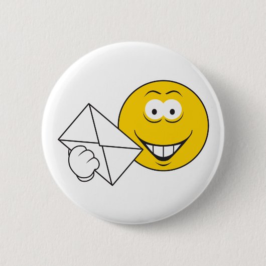 Postal Mailman Face Button (Vorderseite)