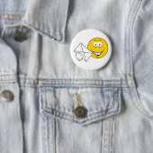 Postal Mailman Face Button (Beispiel)