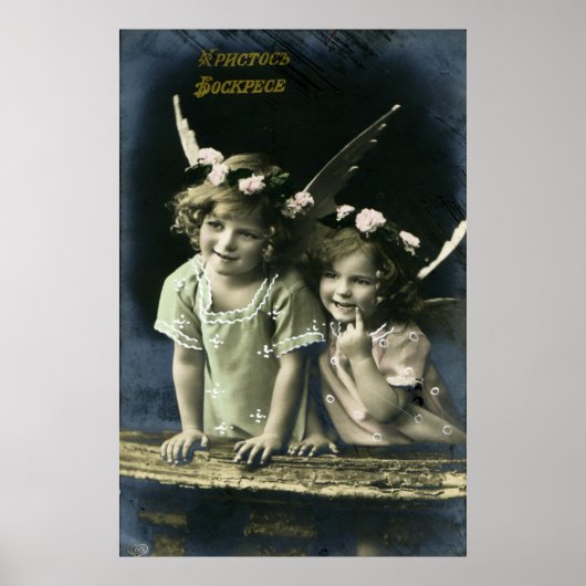 Postal Pascua Vintage Poster (Vorne)