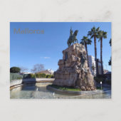 postal Plaza de España de Palma de Mallorca Postkarte (Vorderseite)