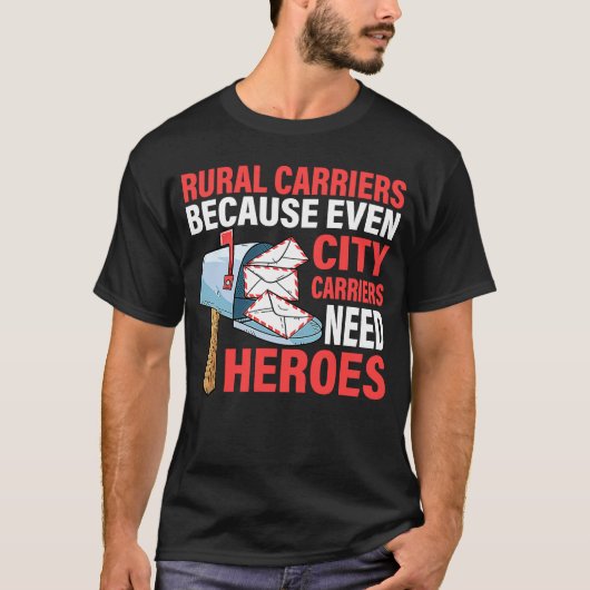 Postal Postal Worker Postman Postman T-Shirt (Vorderseite)