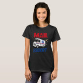 Postal Service Mailman US Postman Worker T-Shirt (Vorne ganz)