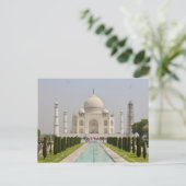 Postal Taj Mahal, Indien Postkarte (Stehend Vorderseite)
