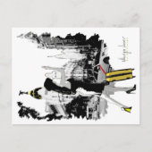 Postal ¡Taxi! Postkarte (Vorderseite)