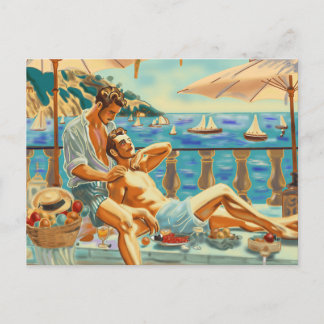 Postal verano lgbt postkarte