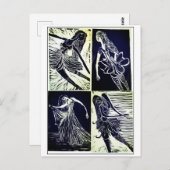 Postal von DISEÑO JOY Postkarte (Vorne/Hinten)