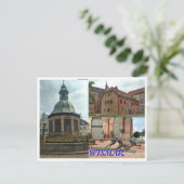 POSTAL WISMAR POSTKARTE (Stehend Vorderseite)