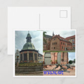 POSTAL WISMAR POSTKARTE (Vorne/Hinten)